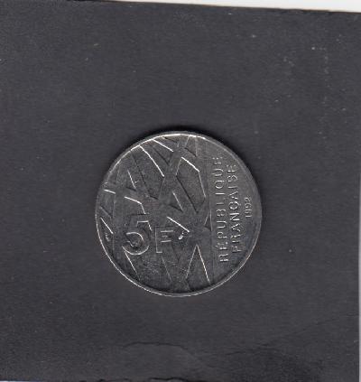 Beschrijving: 5 Francs P.MENDES